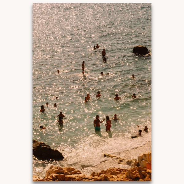Photography titled "Bañistas", by photographer Ylenia Cuéllar
